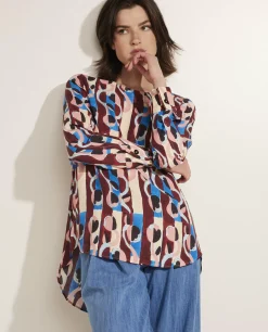 Best Kleurrijke Blouse Vrouwen Blouses
