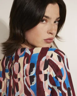 Best Kleurrijke Blouse Vrouwen Blouses