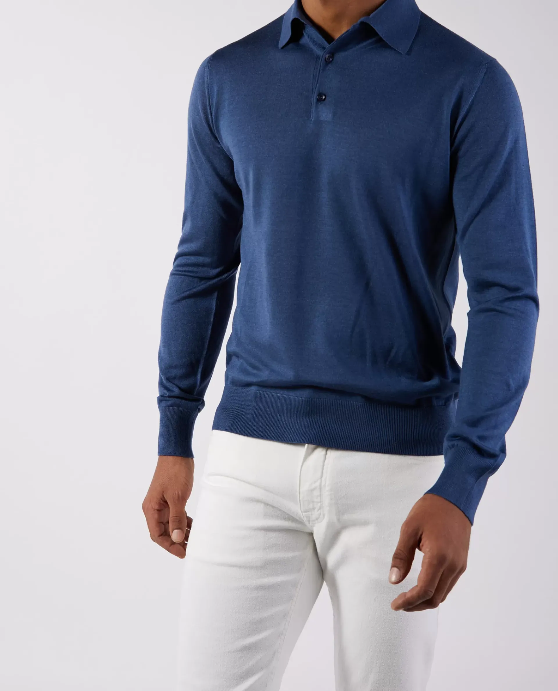 Sale Knitted Polo Mannen Knitwear
