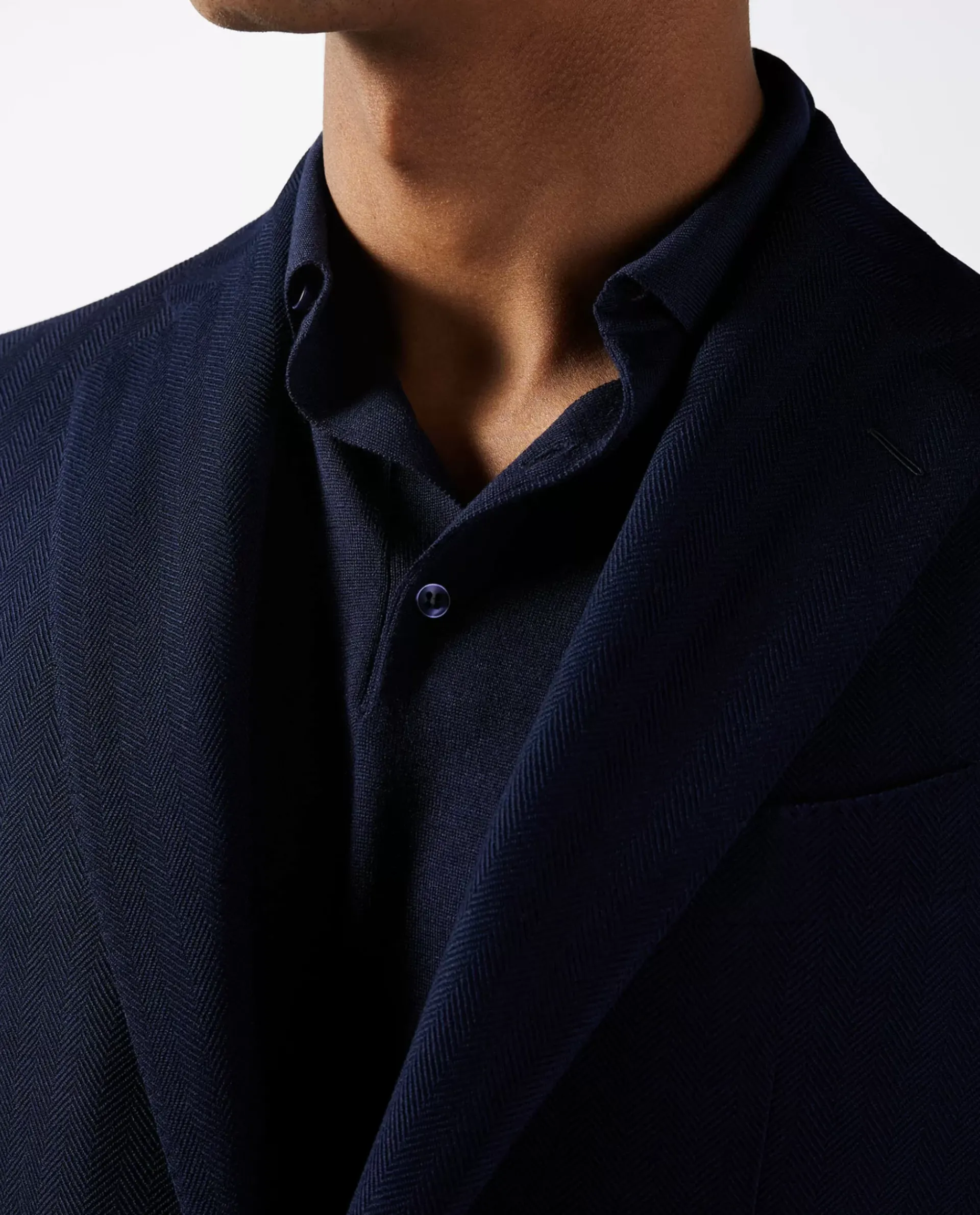 Store Knitted Polo Met Korte Mouwen Mannen Knitwear
