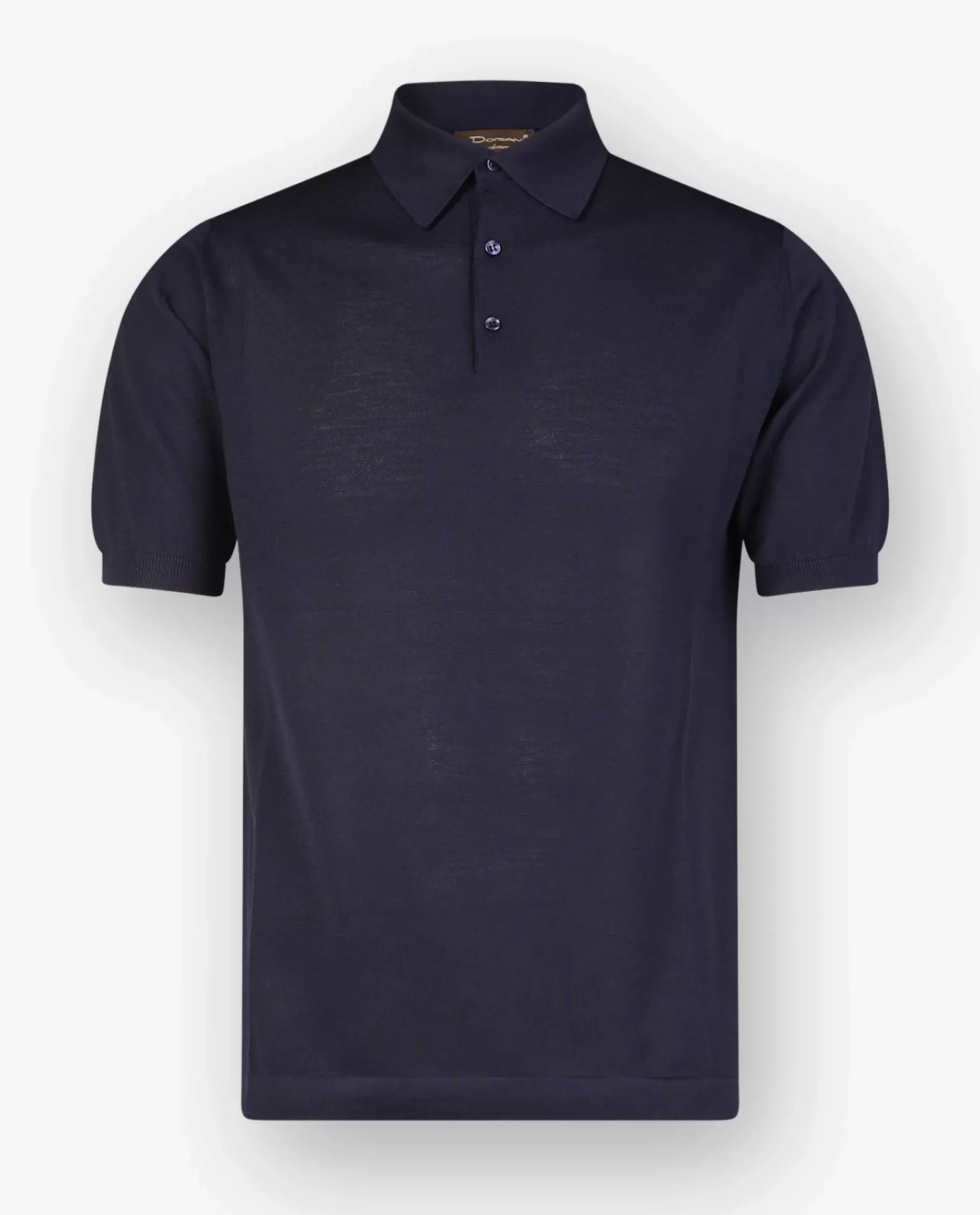 Store Knitted Polo Met Korte Mouwen Mannen Knitwear