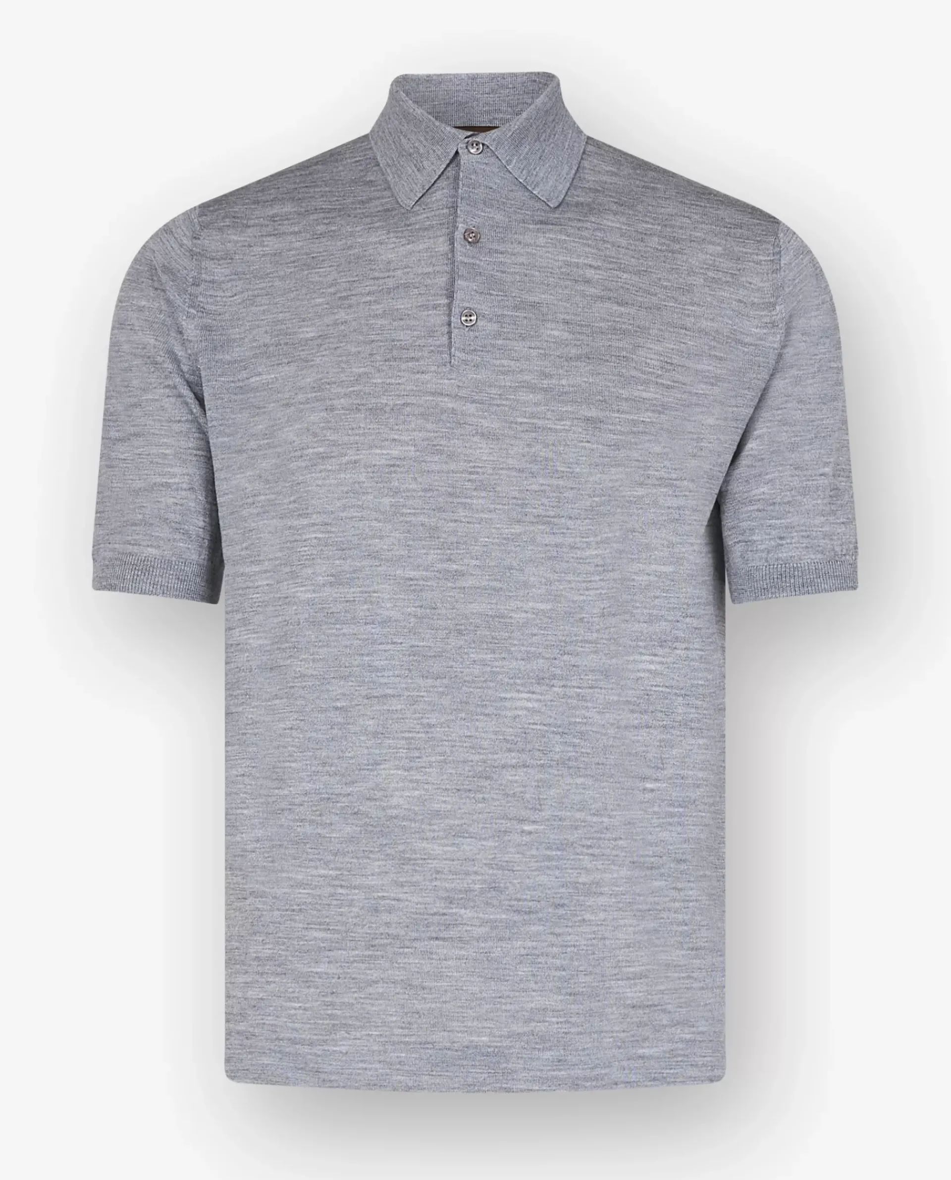 Store Knitted Polo Met Korte Mouwen Mannen Knitwear