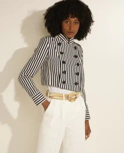 Shop Korte Double Breasted Blazer Vrouwen Blazers