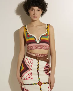 Outlet Korte Katoenen Baia Top Vrouwen Tops