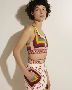 Outlet Korte Katoenen Baia Top Vrouwen Tops