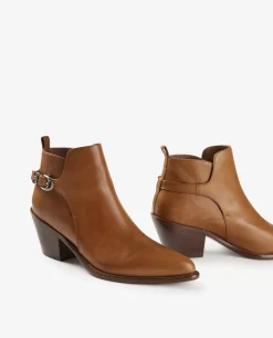 Discount Korte Leren Laarzen Vrouwen Schoenen