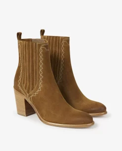 Online Korte Leren Laarzen Vrouwen Schoenen