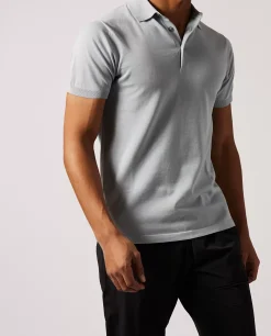 Store Korte Mouw Knitted Polo Mannen Polo