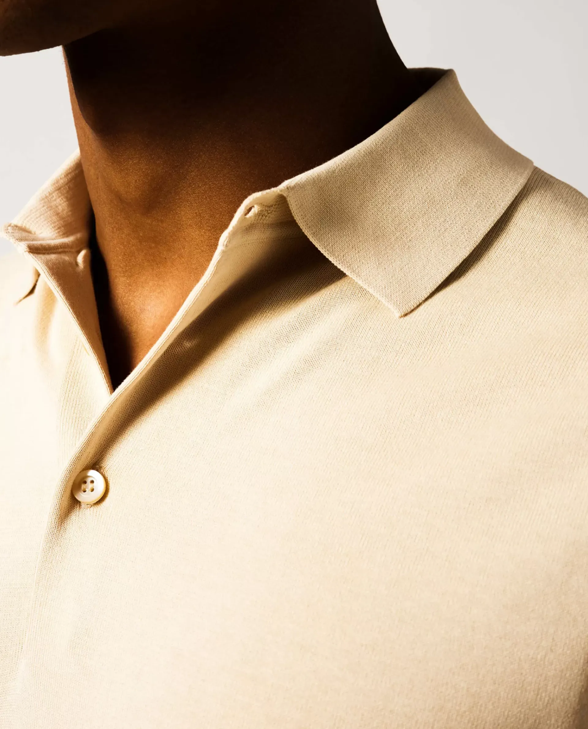 Hot Korte Mouw Knitted Polo Mannen Polo