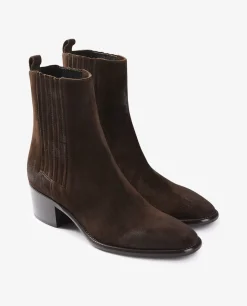 Shop Korte Suede Laarzen Vrouwen Schoenen