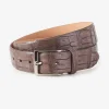 New Krokodillen Leren Riem Mannen Riemen