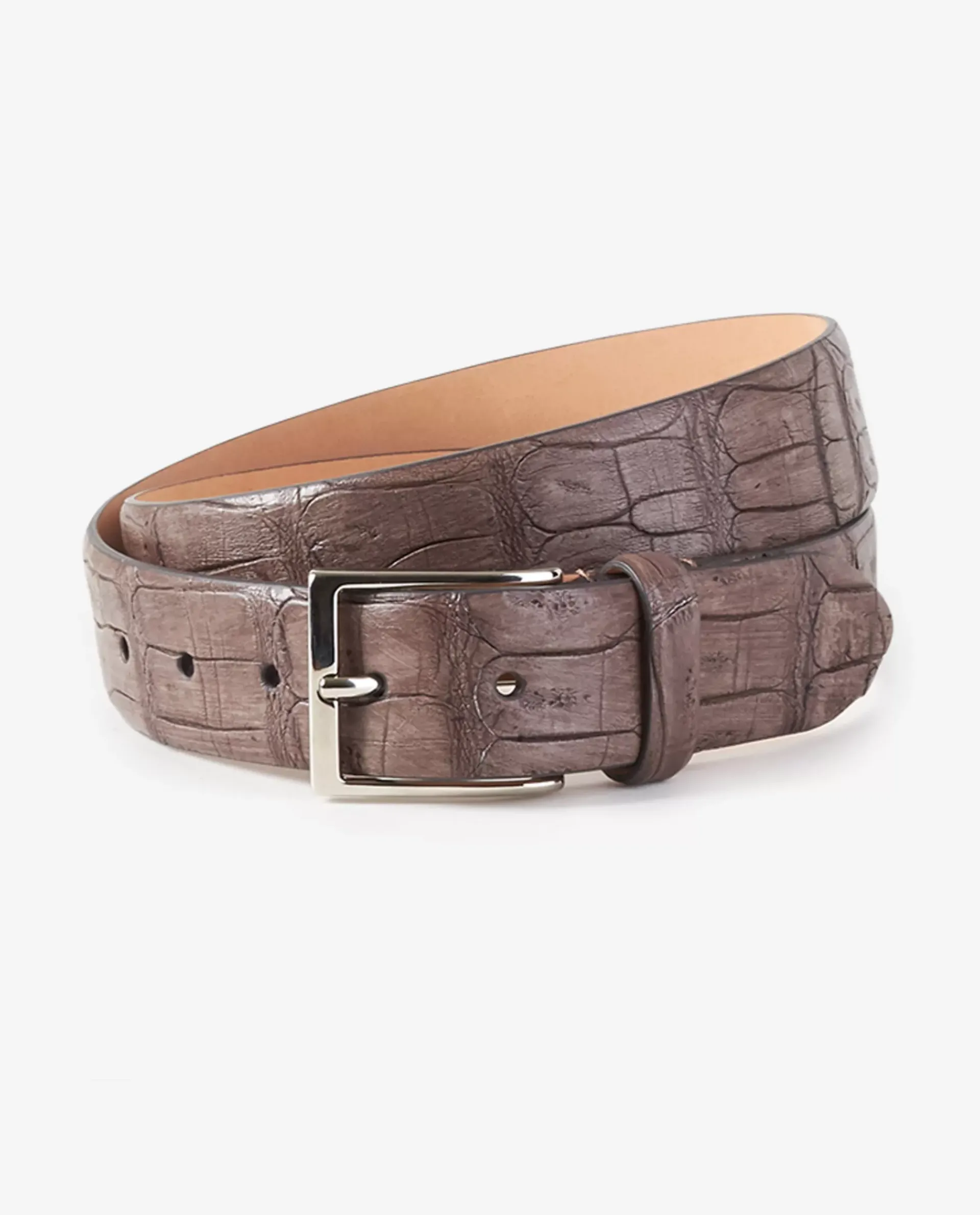 New Krokodillen Leren Riem Mannen Riemen