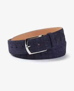 Fashion Krokodillen Suede Riem Mannen Riemen
