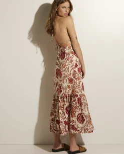 Discount Lange Bloemen Rok Vrouwen Rokken