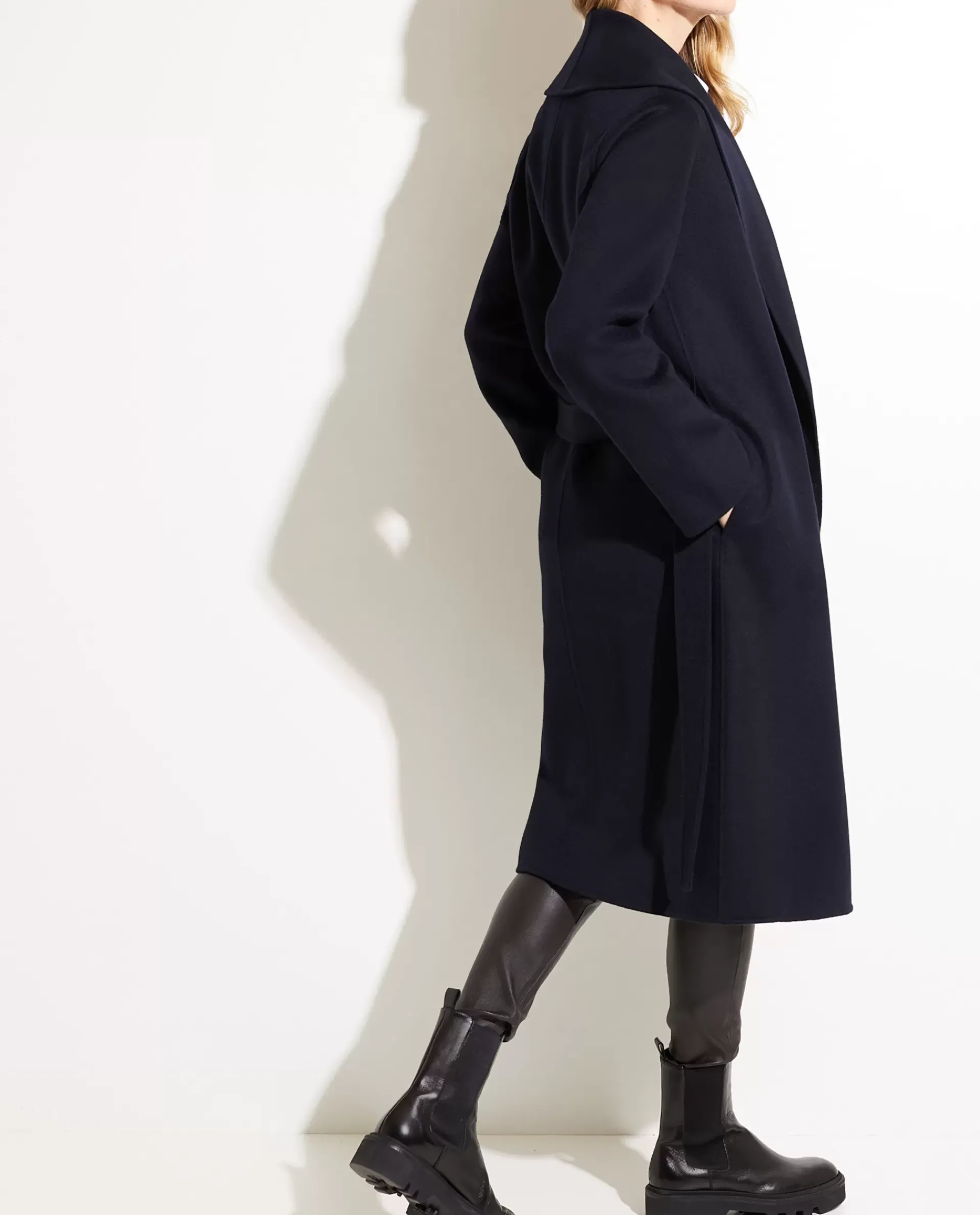 Sale Lange Cashmere Mantel Vrouwen Jassen