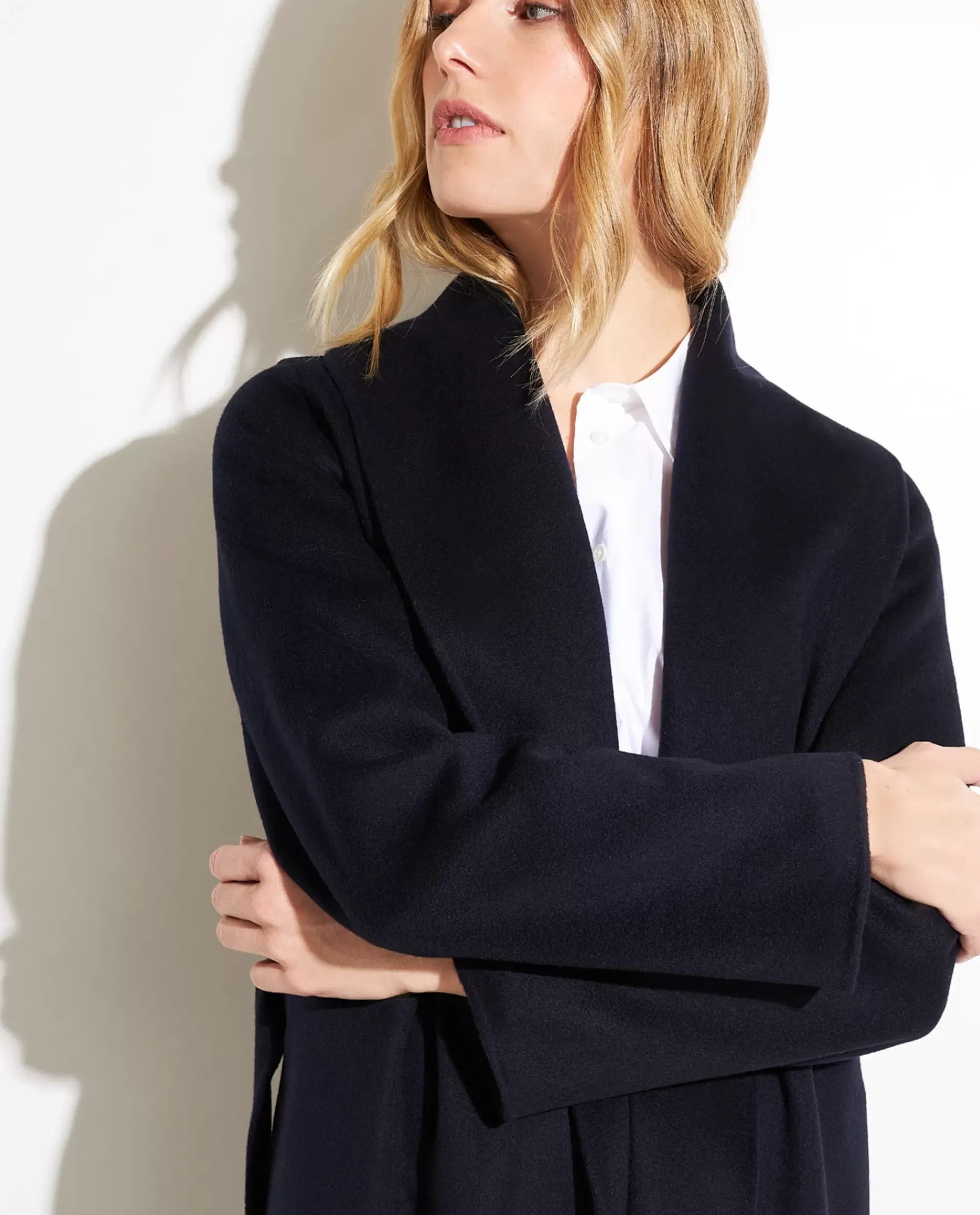 Sale Lange Cashmere Mantel Vrouwen Jassen