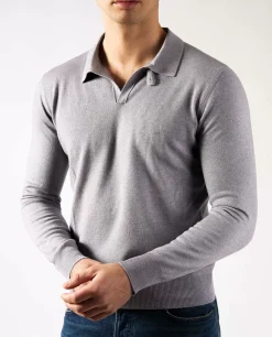 New Lange Mouwen Polo Mannen Polo
