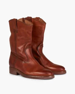 Shop Leren Biker Laarzen Vrouwen Schoenen