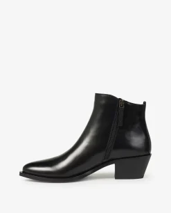 Best Sale Leren Enkellaarzen Vrouwen Schoenen