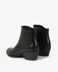 Best Sale Leren Enkellaarzen Vrouwen Schoenen