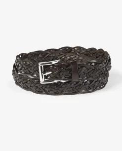 Fashion Leren Gevlochten Riem Mannen Riemen