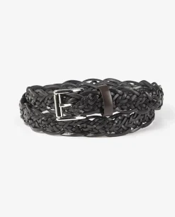 Fashion Leren Gevlochten Riem Mannen Riemen
