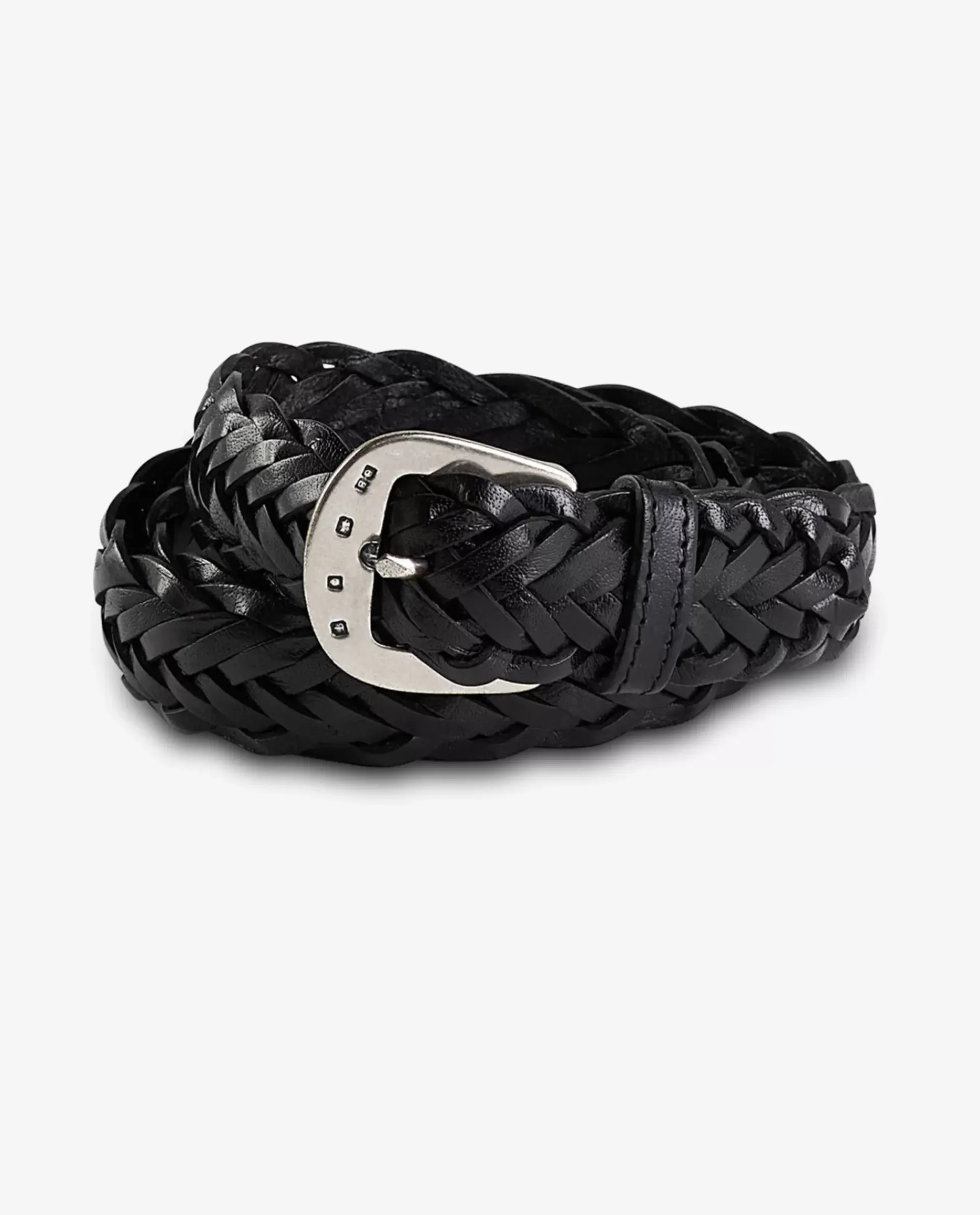 Shop Leren Gevlochten Riem Mannen Riemen