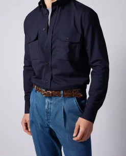 Discount Leren Gevlochten Riem Mannen Riemen