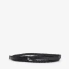 Cheap Leren Gevlochten Riem Vrouwen Accessoires