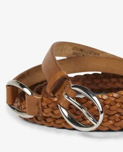 New Leren Gevlochten Riem Vrouwen Accessoires