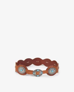 Discount Leren Navajo Style Ceintuur Vrouwen Accessoires