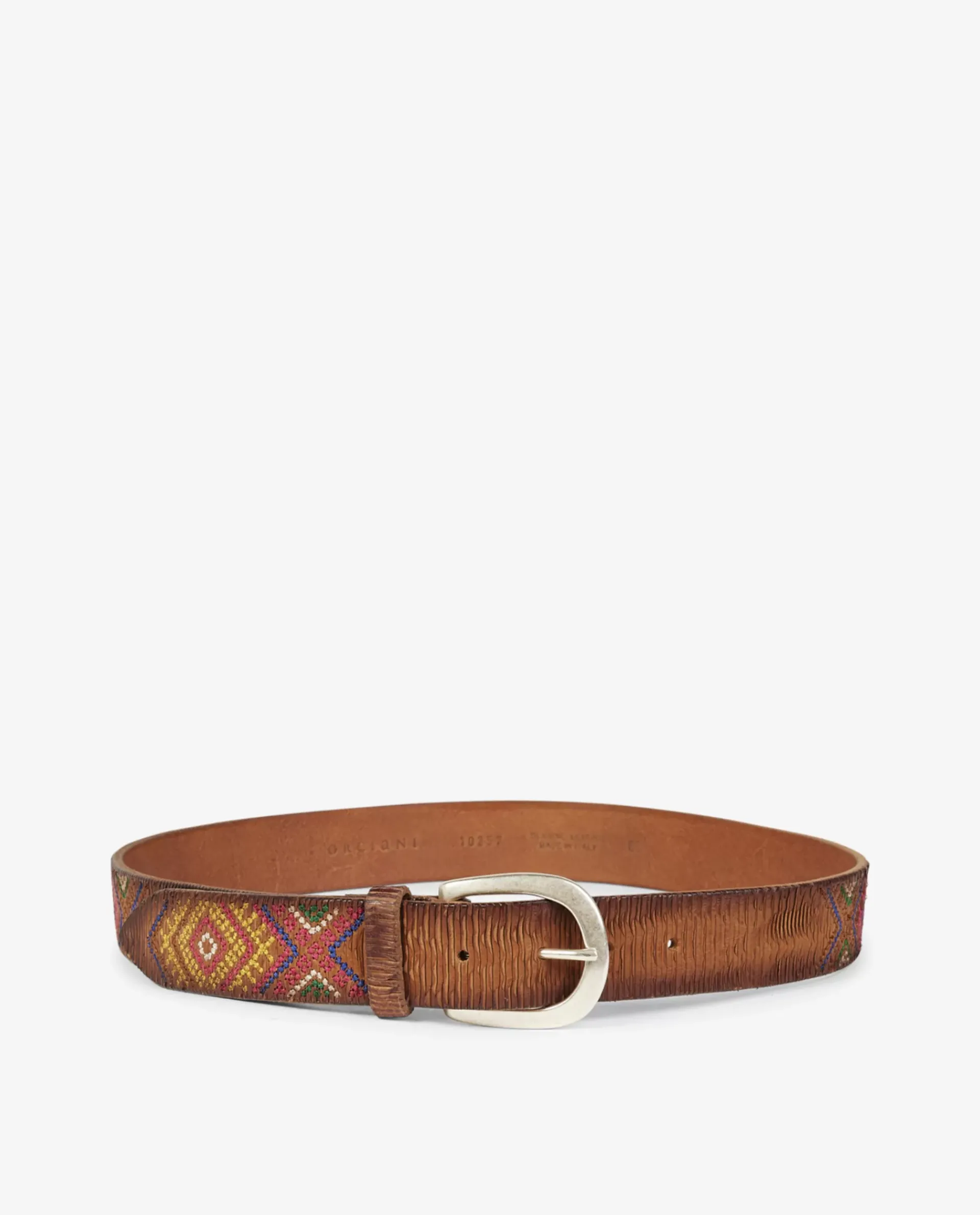 New Leren Riem Met Borduursels Vrouwen Accessoires
