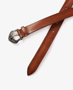 Discount Leren Riem Met Sierlijke Gesp Vrouwen Accessoires