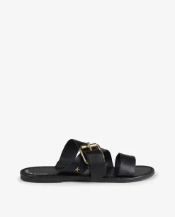 Cheap Leren Sandalen Vrouwen Schoenen