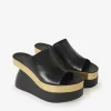 Best Sale Leren Sandalen Met Hak Vrouwen Schoenen
