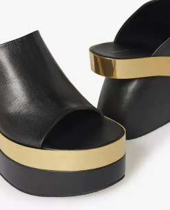 Best Sale Leren Sandalen Met Hak Vrouwen Schoenen