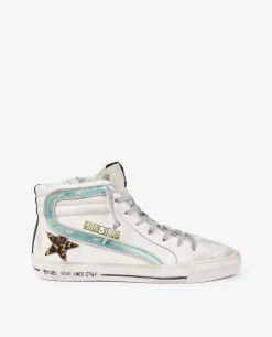 Clearance Leren Slide Sneakers Vrouwen Schoenen