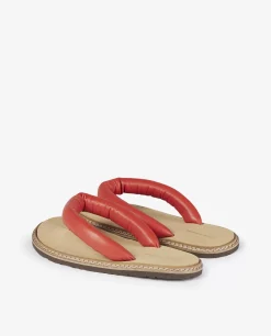 Shop Leren Slippers Vrouwen Schoenen