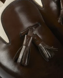 Best Sale Leren Tassel Loafers - Mod. 530T Mannen Schoenen