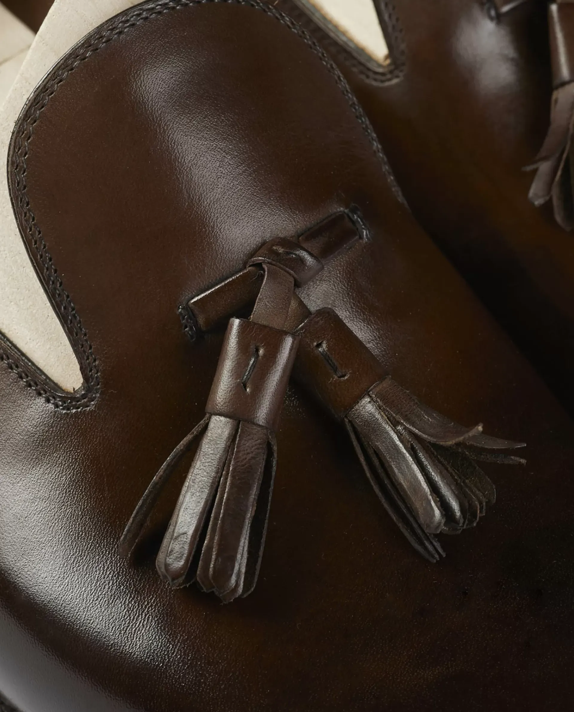 Best Sale Leren Tassel Loafers - Mod. 530T Mannen Schoenen