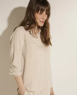 Cheap Lichte Blouse Met Zakken Vrouwen Blouses