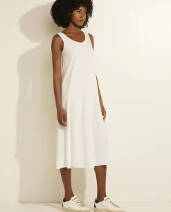 Shop Lichte Mouwloze Jurk Vrouwen Jurken
