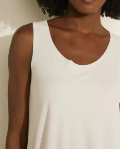 Shop Lichte Mouwloze Jurk Vrouwen Jurken