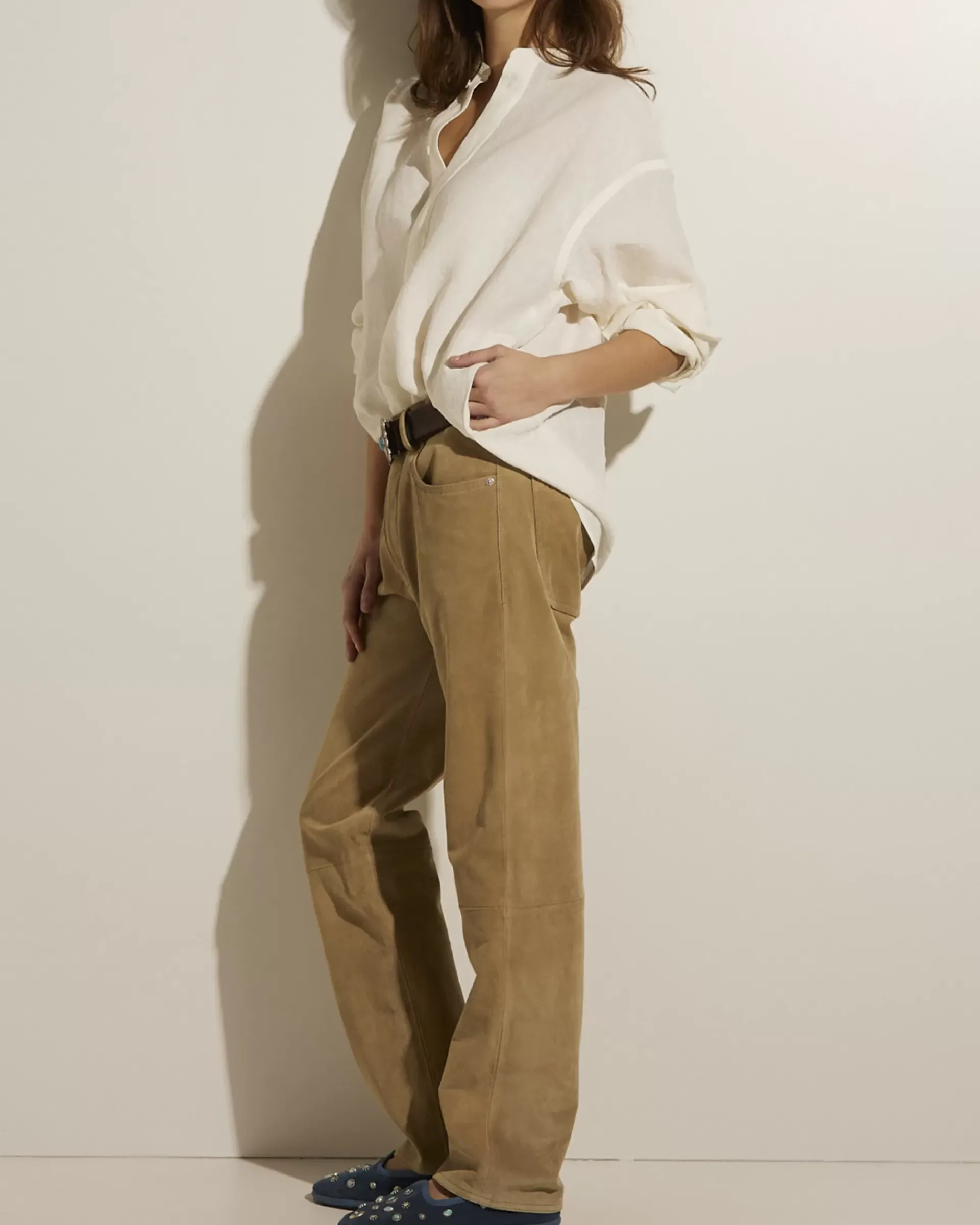 Store Linnen Blouse Vrouwen Blouses