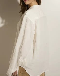 Store Linnen Blouse Vrouwen Blouses