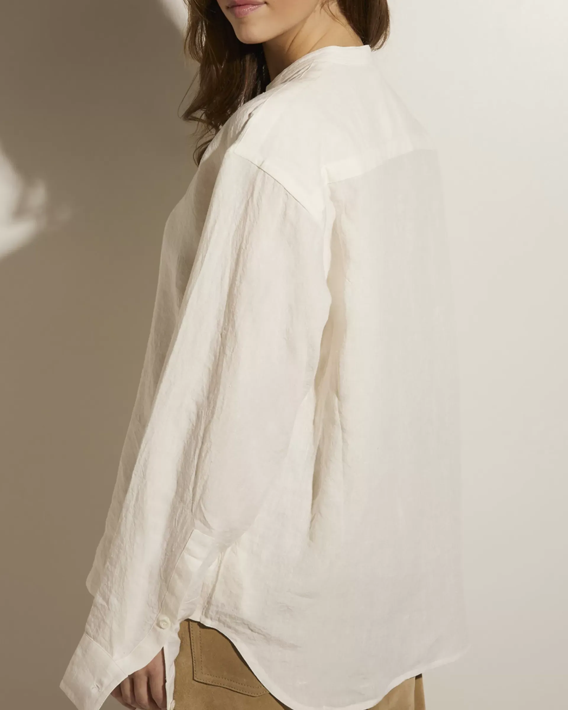 Store Linnen Blouse Vrouwen Blouses