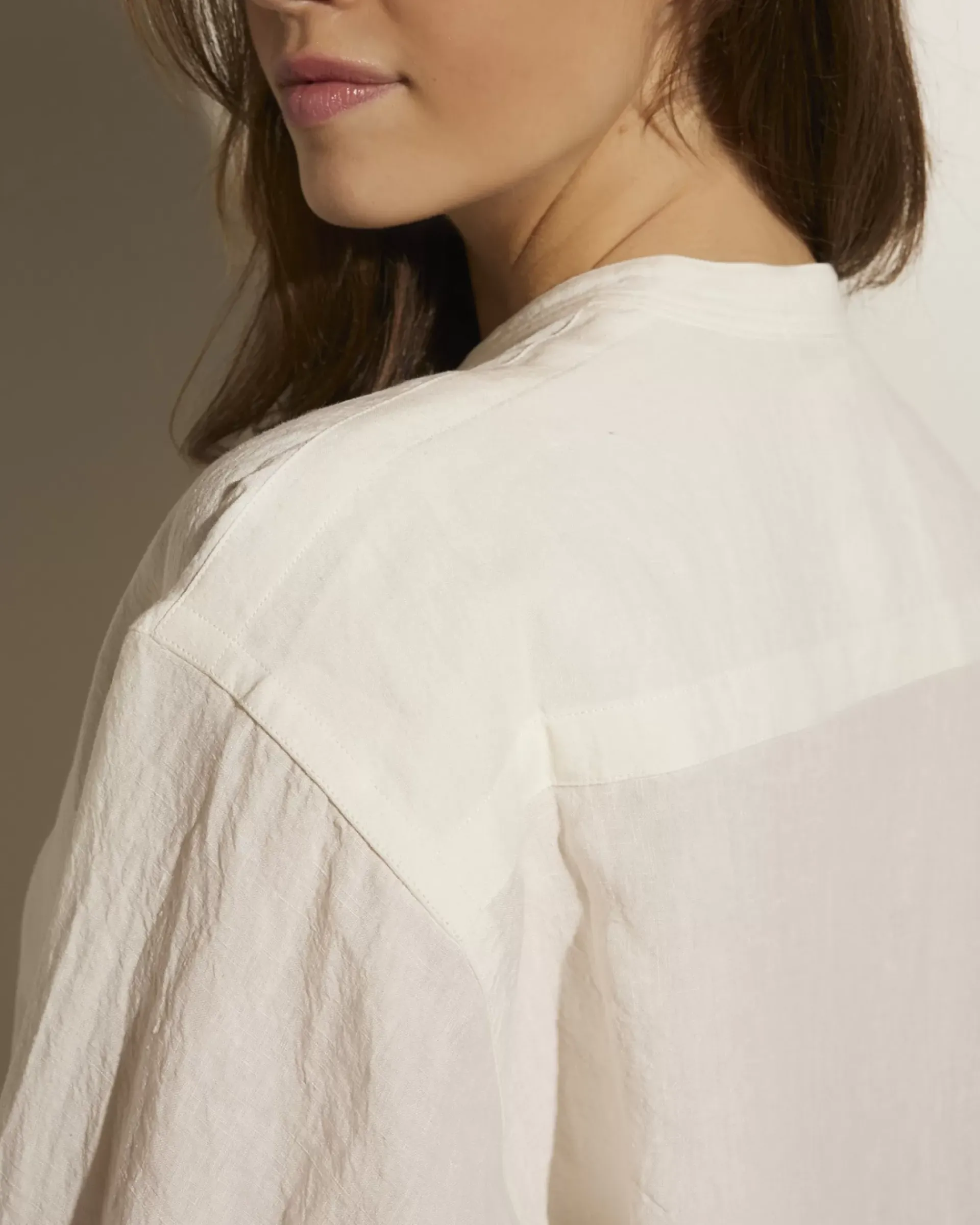 Store Linnen Blouse Vrouwen Blouses