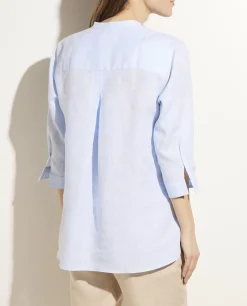 Outlet Linnen Blouse Vrouwen Blouses
