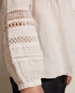 Store Linnen Blouse Vrouwen Blouses