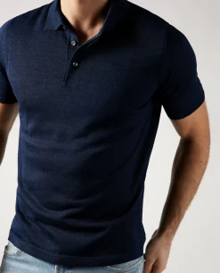 Hot Linnen Katoenen Polo Mannen Knitwear